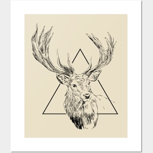 Deer Friend Posters and Art